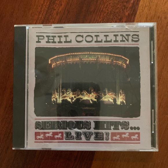 PHIL COLLINS SERIOUS HITS-LIVE-1990 Original CD - Picture 1 of 4